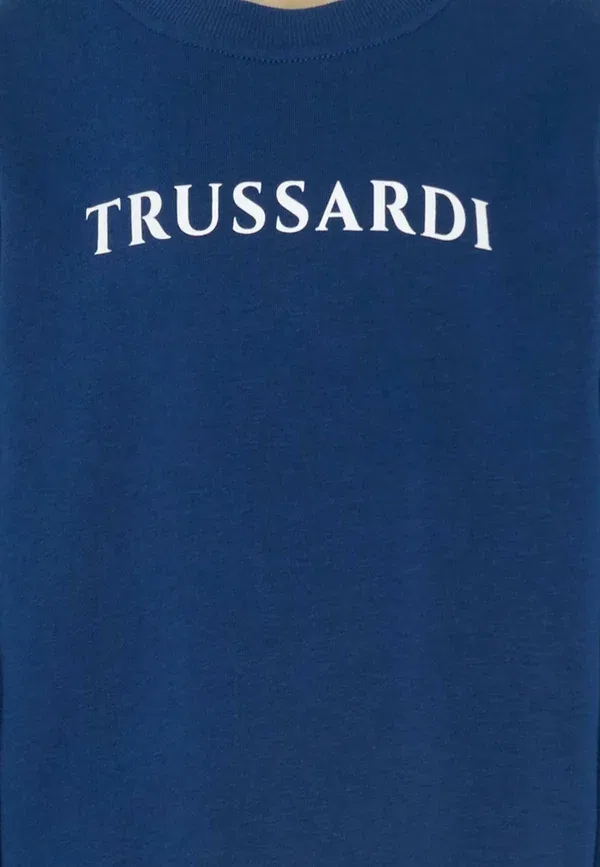 Худи с принтом Sweatshirt Tru Trussiard Junior Tru Trussardi Junior, синий — фото 3