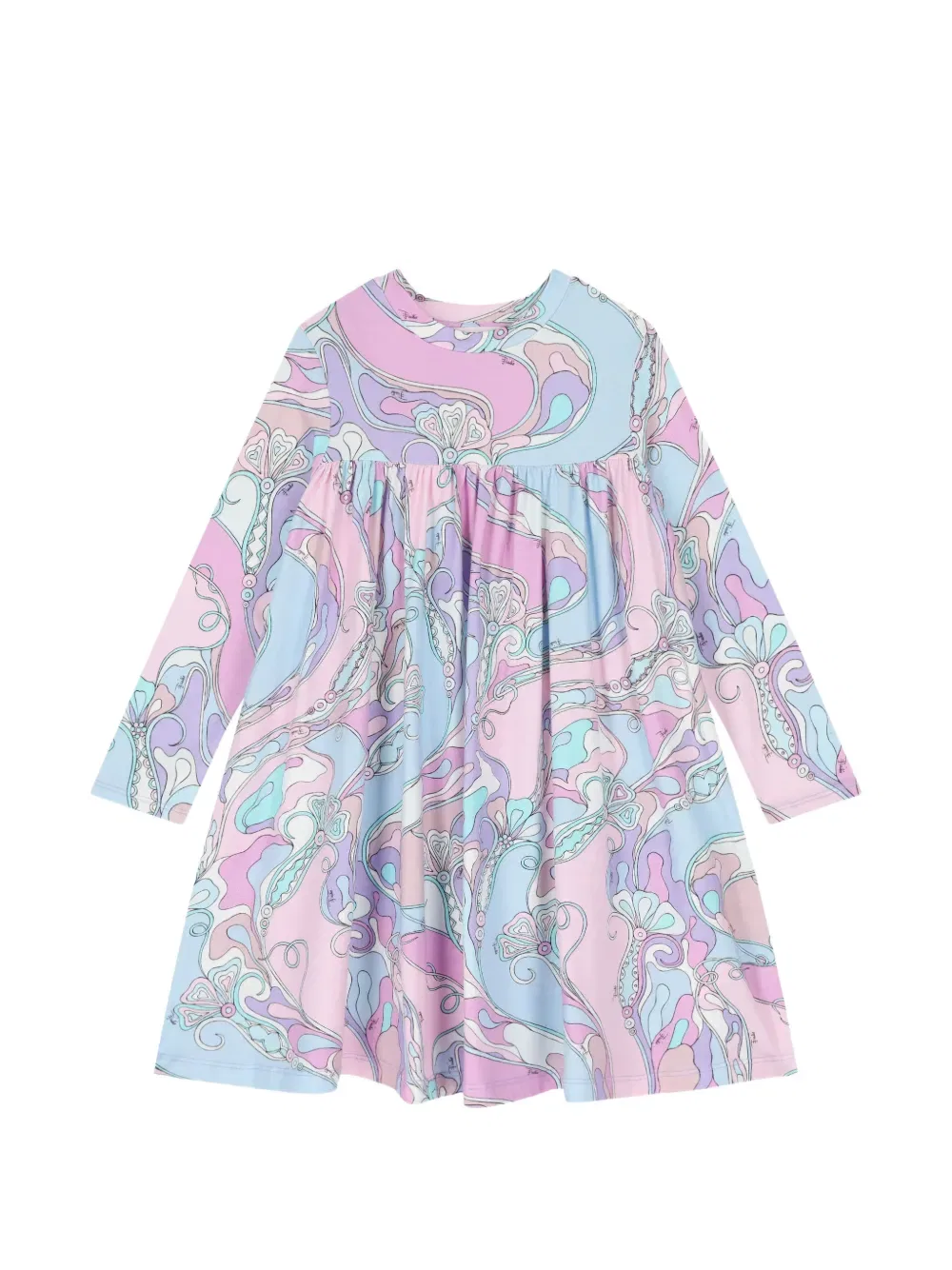 Платье повседневное Vivara Pucci Junior, розовый/синий