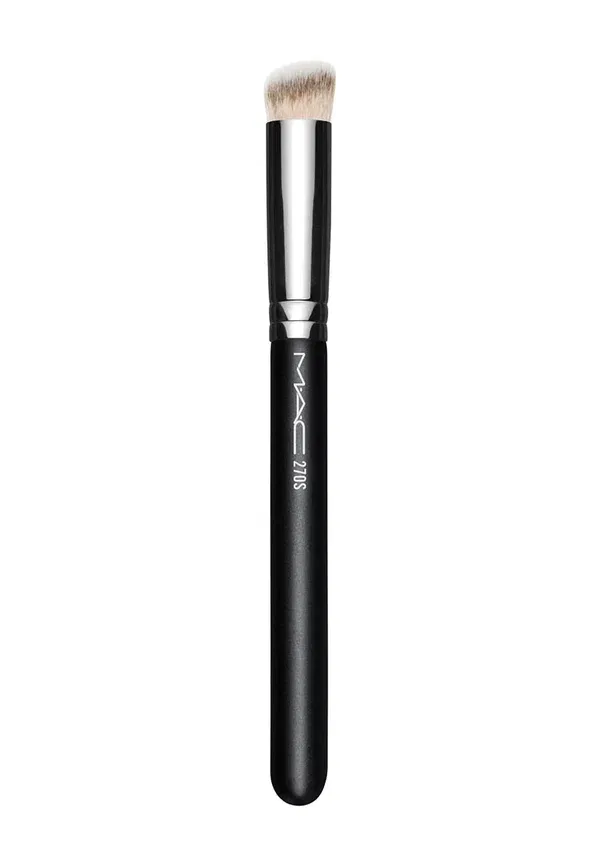 Кисть для консилера 270s mini rounded slant brush Mac neutral, нейтральный