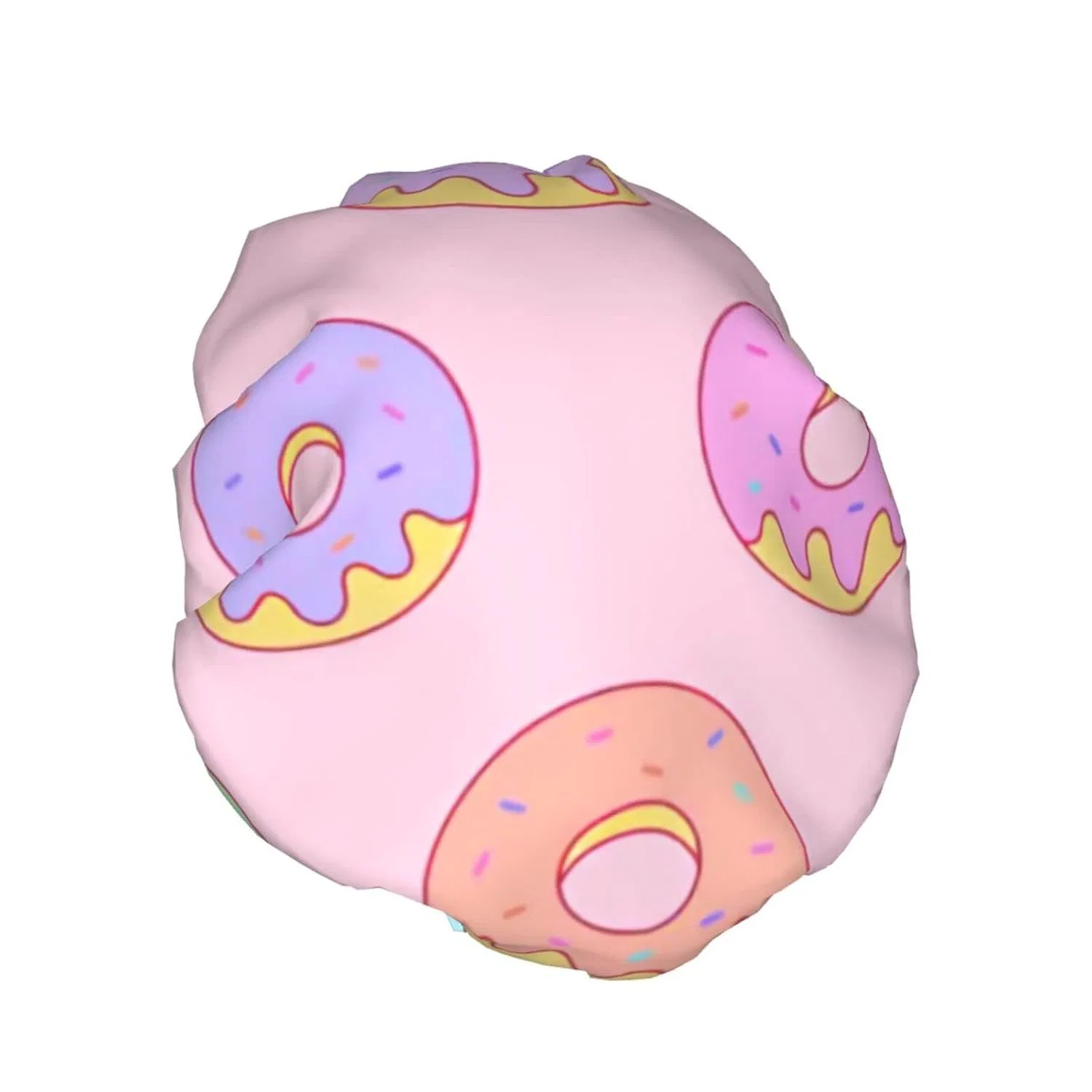 Шапочка для душа Kawaii Donuts Pink, Double Layer Waterproof, Ahdyr — фото 2