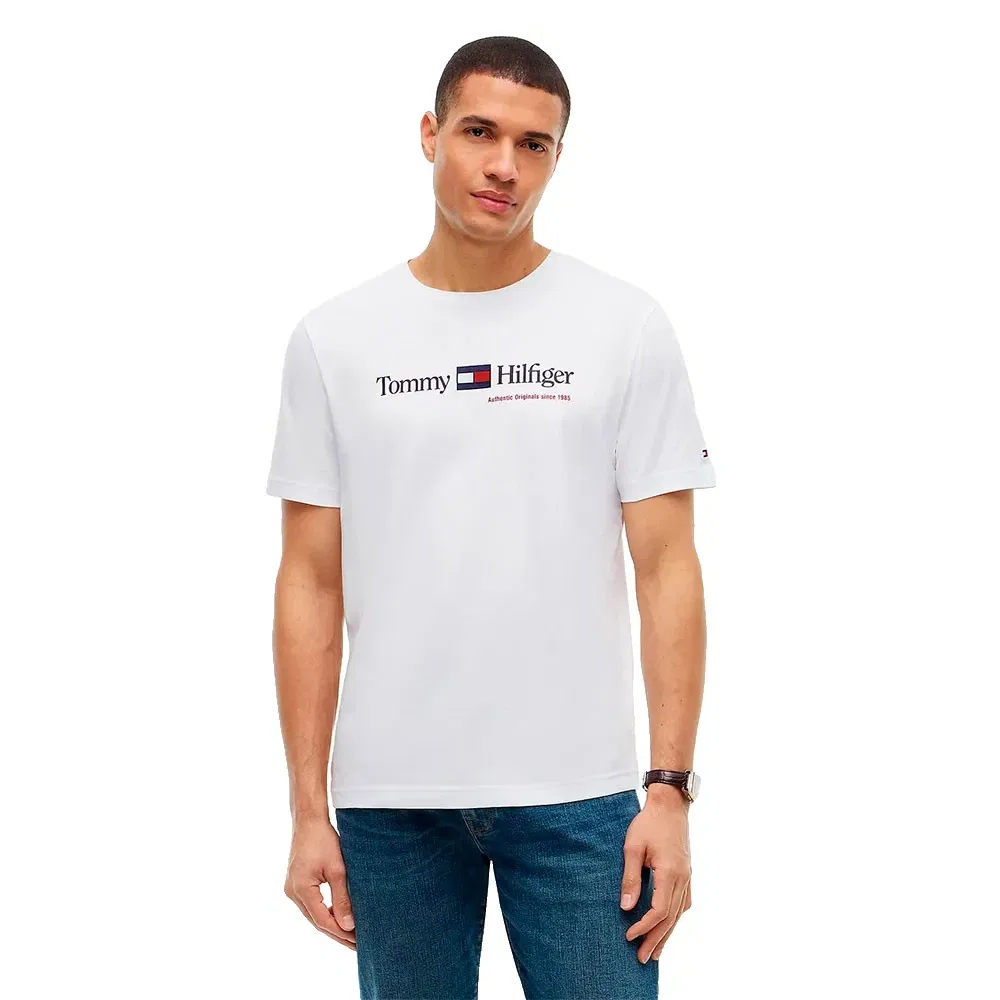 Мужская футболка с принтом Brand Love Graphic Tommy hilfiger, White