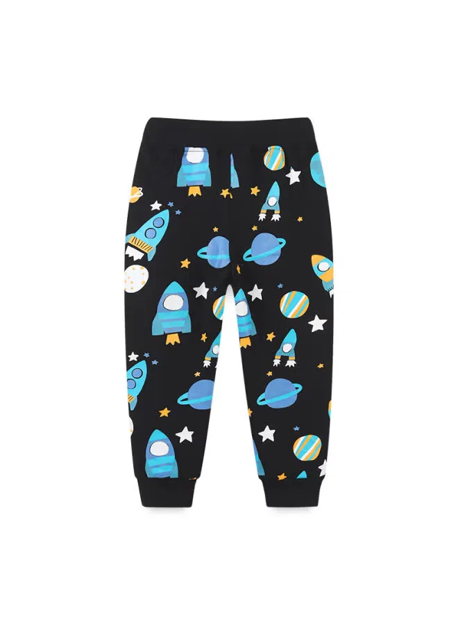 Штаны с принтом мультяшным для мальчиков Aosta Betty Store — фото 2