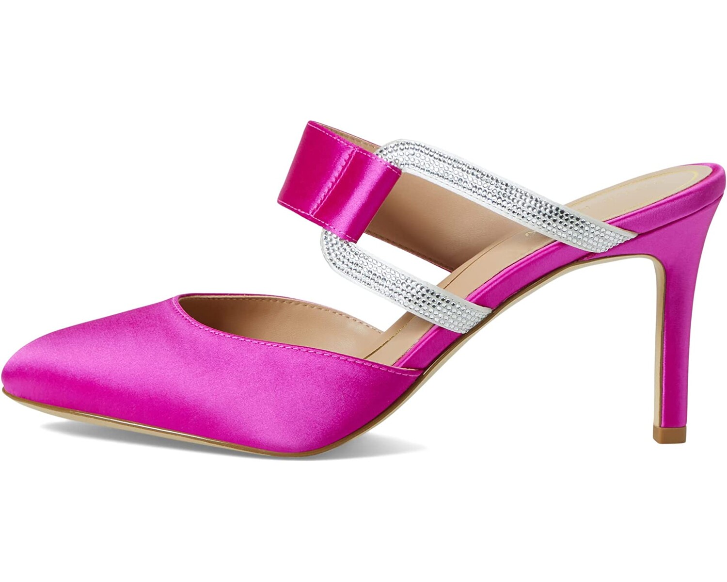 

Туфли на каблуках Gabbie Jewel Mule 80 mm Cole Haan, розовый сатин
