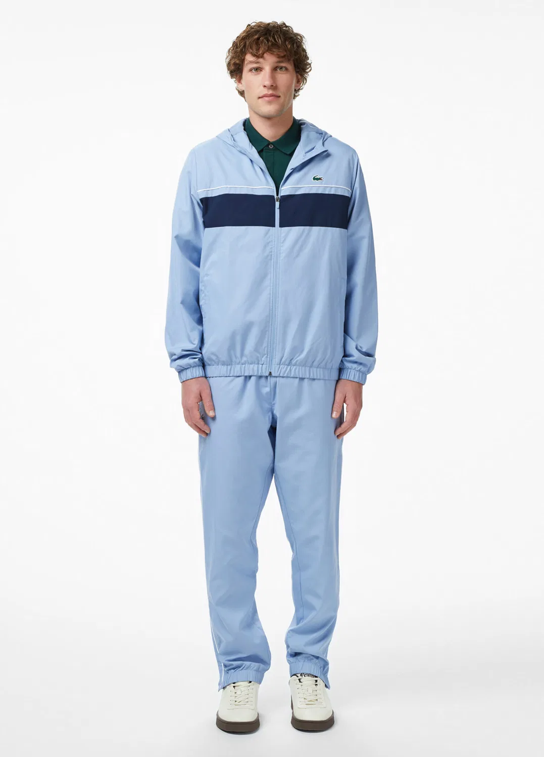 Спортивный костюм капюшон Lacoste, синий