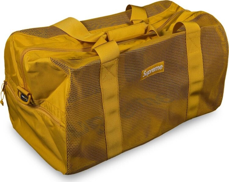 

Сумка Supreme Big Duffle Bag Gold, желтый