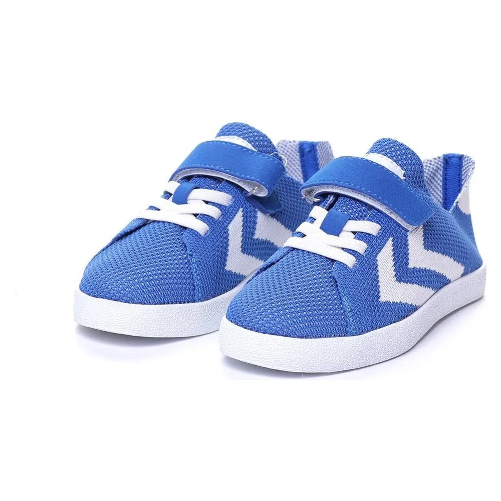 Детские кроссовки для мальчиков с трикотажным верхом Deuce Court Knit Hummel — фото 4