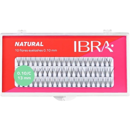 

Искусственные ресницы для наращивания 0,10-13 мм Ibra Naturals