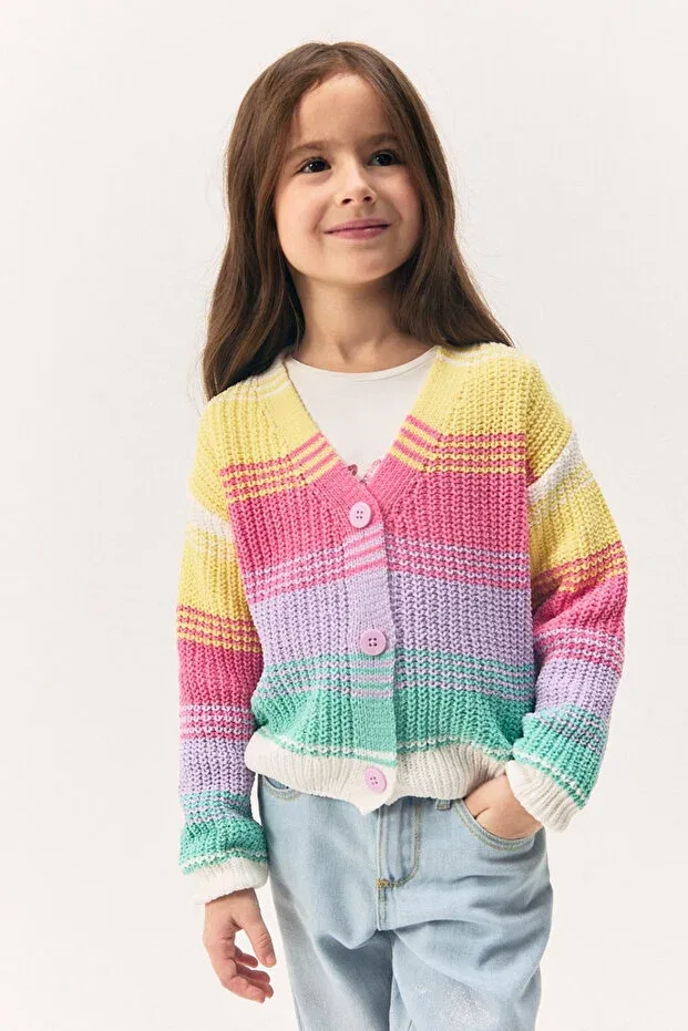 Детский кардиган с принтом Generic Brands, Multicolor