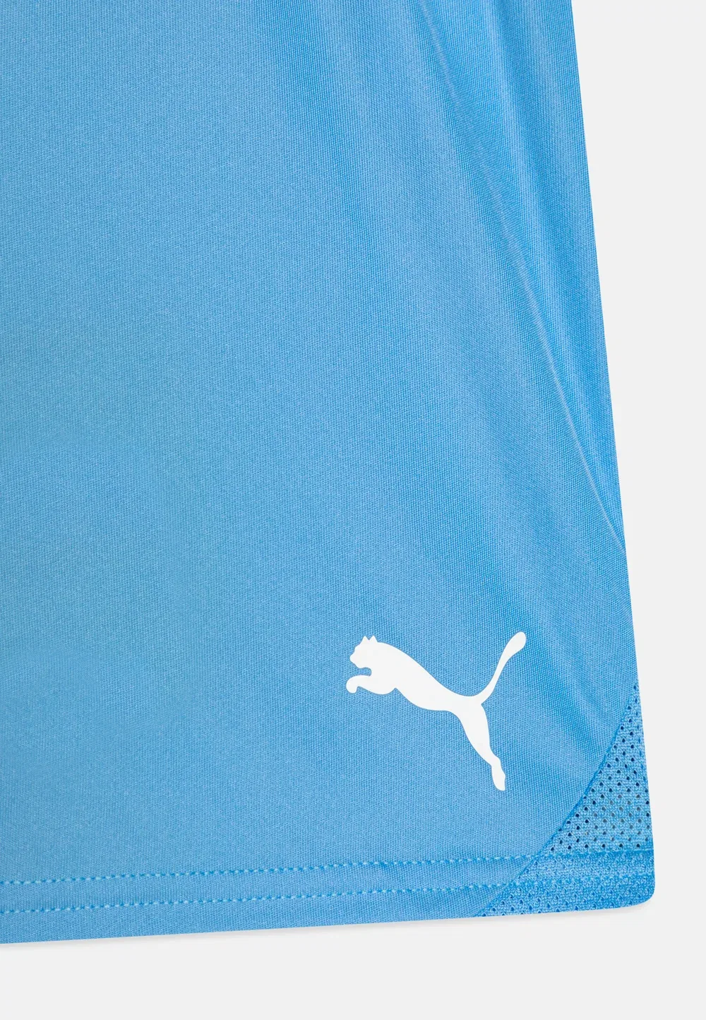 Спортивные шорты Teamgoal для подростков, унисекс Puma, Team Light Blue/White — фото 3