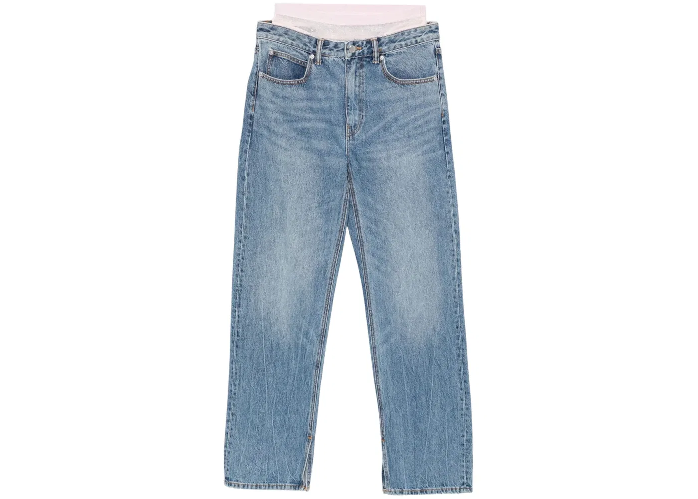 Женские трусы с разрезом Alexander Wang, Medium Indigo