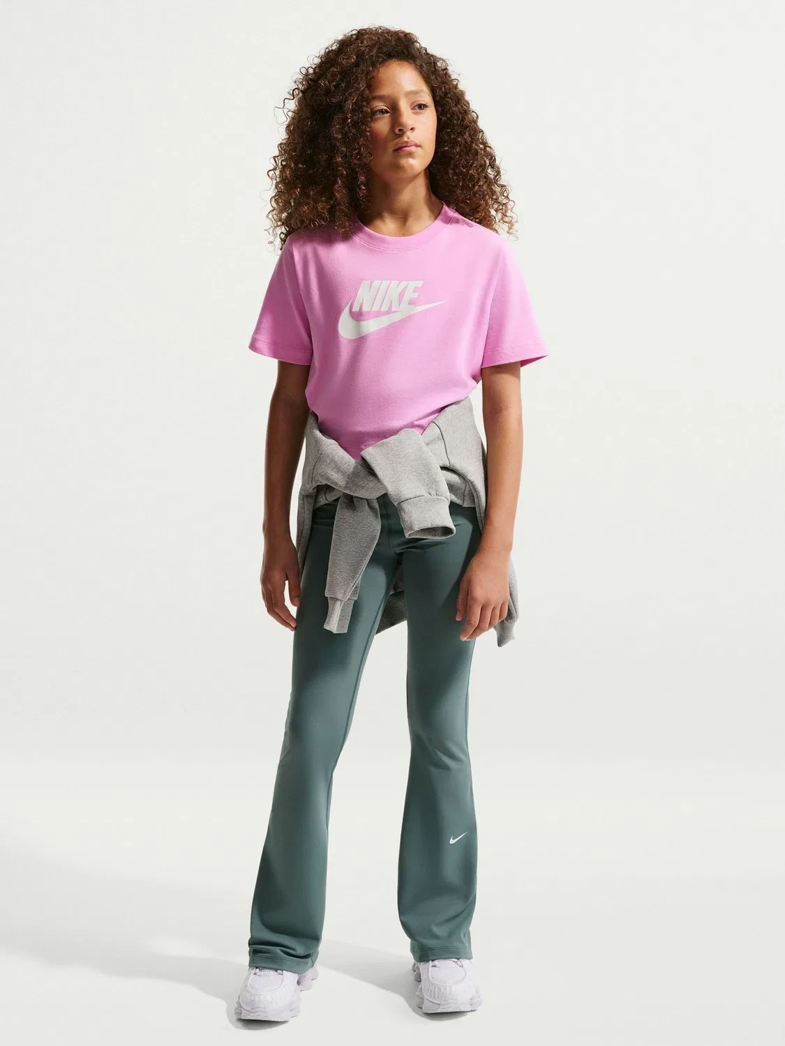 Футболка укороченная Nike Sportswear Nike, малиново-розовый