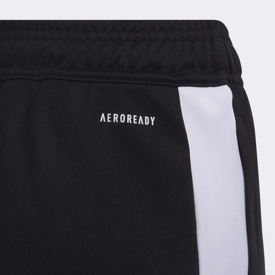 Детские спортивные штаны с AEROREADY и молниями по низу Tiro Essential Pants adidas, Черный — фото 3