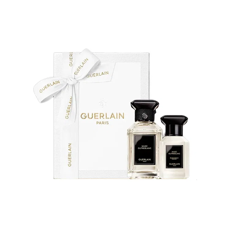 Набор парфюмерной воды и лосьона для тела Mystic White Musk, GUERLAIN, 50 мл + 300 мл, Цвет: не указан — фото 4