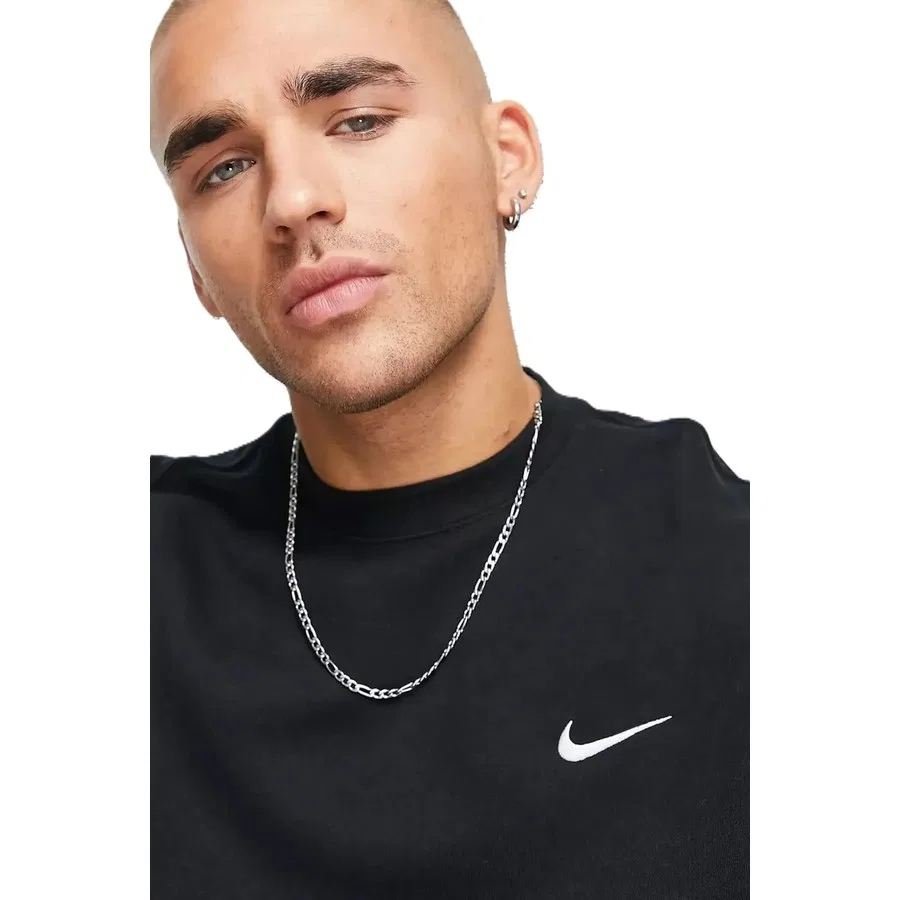 Свитшот спортивный Solo Swoosh Fleece Nike, Черный — фото 3