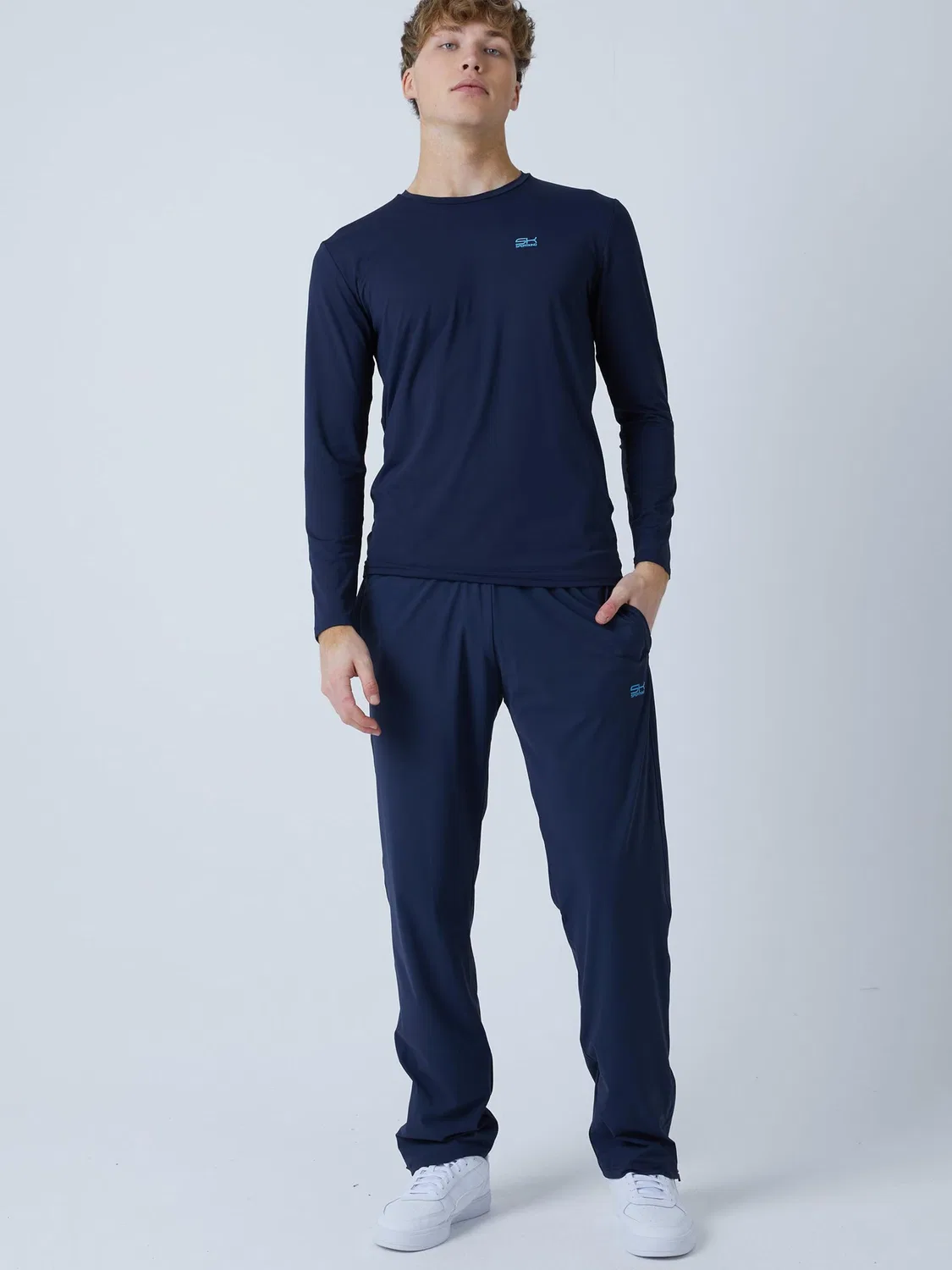 Спортивные брюки Sportkind Regular, темно-синие