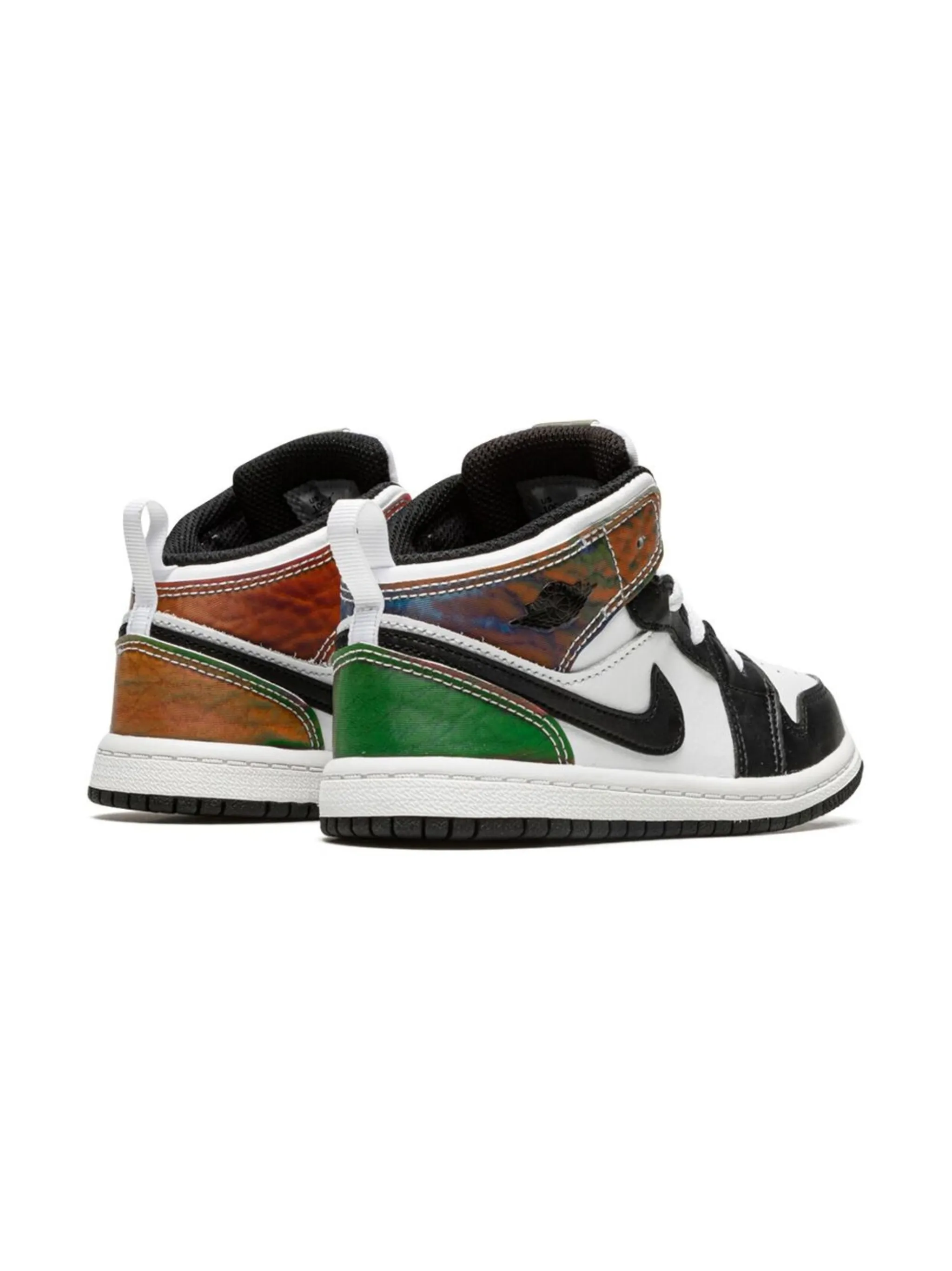 Кроссовки Air Jordan 1 Mid SE Heat Reactive Jordan Kids, зеленый — фото 2