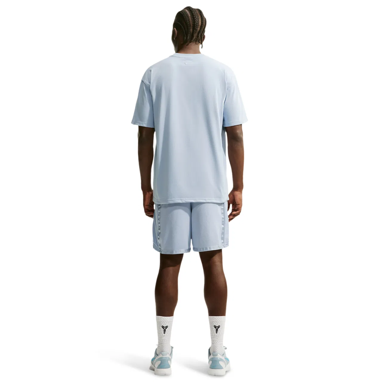 Мужская футболка с длинным рукавом Nike Kobe Dri-FIT Signature M90, Work Blue Light Armory Blue — фото 4