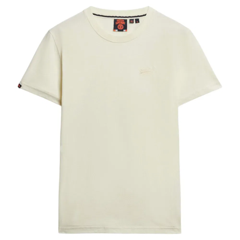 Футболка с коротким рукавом с вышивкой Vintage Logo Superdry, бежевый