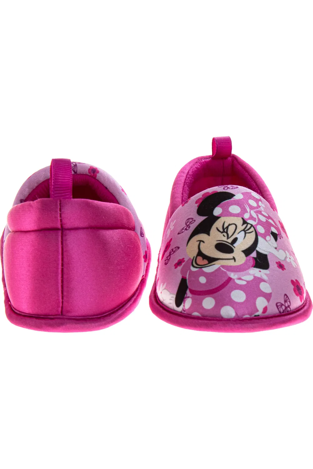 Детские тапочки слипоны с Minnie Mouse Disney, розовый — фото 3