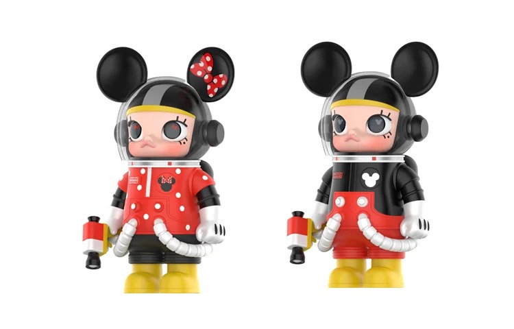 

Фигурка Pop Mart Mega Space Molly Mickey & Minnie, 30см