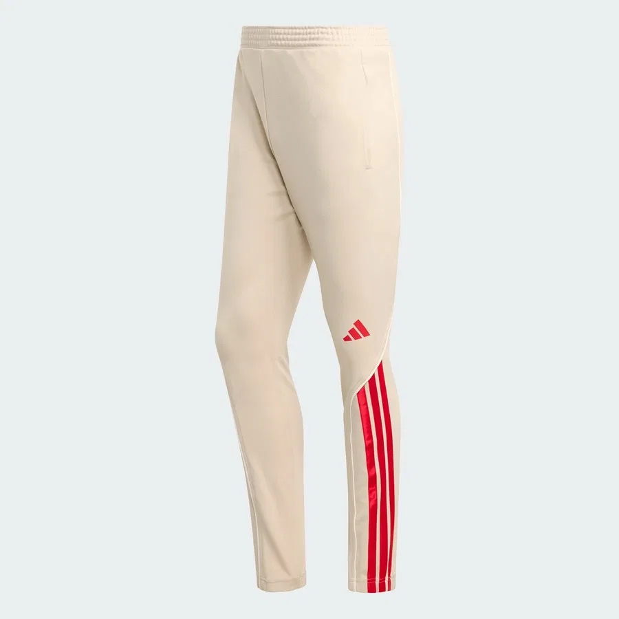 Спортивный костюм с молнией и тремя полосками adidas Stadium 3 Stripes, Кремовый — фото 2