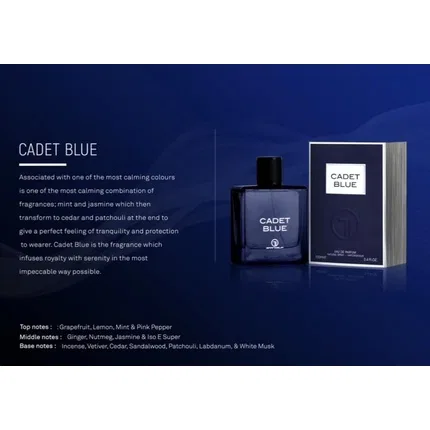 Парфюмерная вода Grandeur Cadet Blue Eau De Parfum, 100 мл