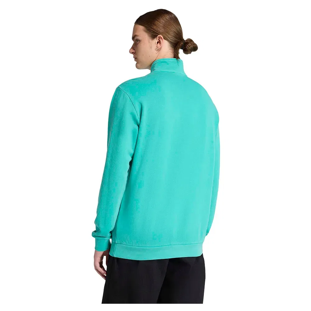 Мужской свитшот с полузастежкой-молнией Adidas Liverpool FC Terrace Icons, Green — фото 2