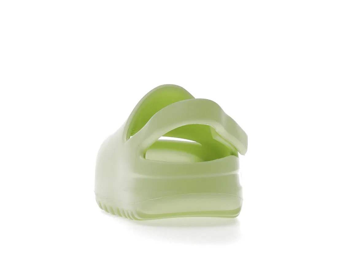 Детские шлепанцы Yeezy Slide Adidas, Glow Green — фото 4