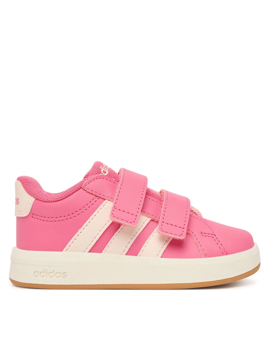 Кроссовки для девочки Grand Court Adidas, розовый