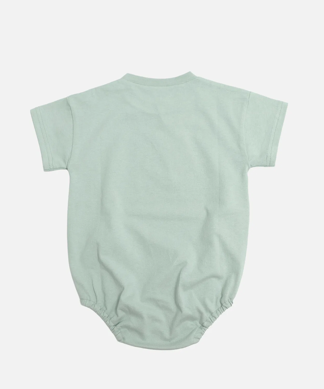 Детский хлопковый боди-комбинезон с принтом Curious George Chil2, Charcoal Grey — фото 3