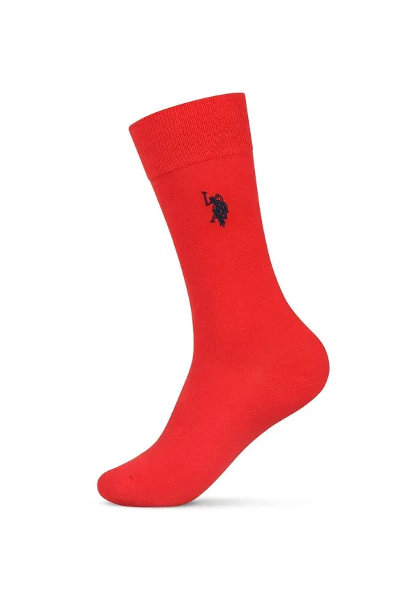 Носки дышащие Uszaayn U.S. Polo Assn., navy, royal, rot, темно-синий — фото 3