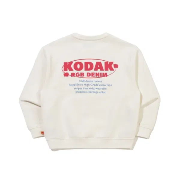 Свитшот с круглым вырезом, Kodak Kids, слоновая кость — фото 2