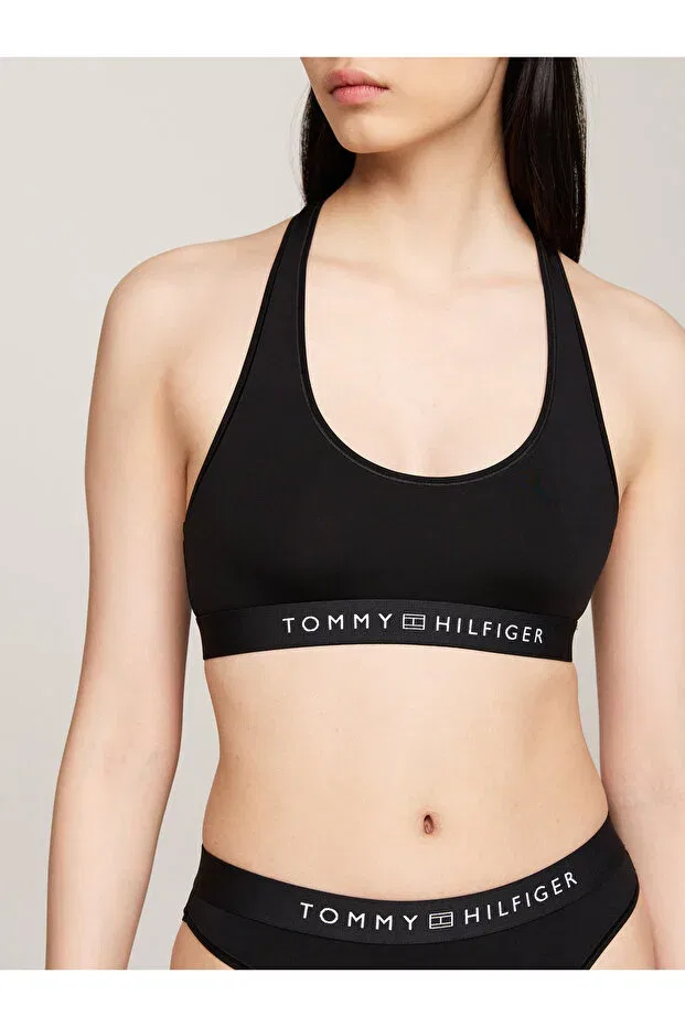 Женская бралетте без поролона Tommy Hilfiger, Black — фото 2