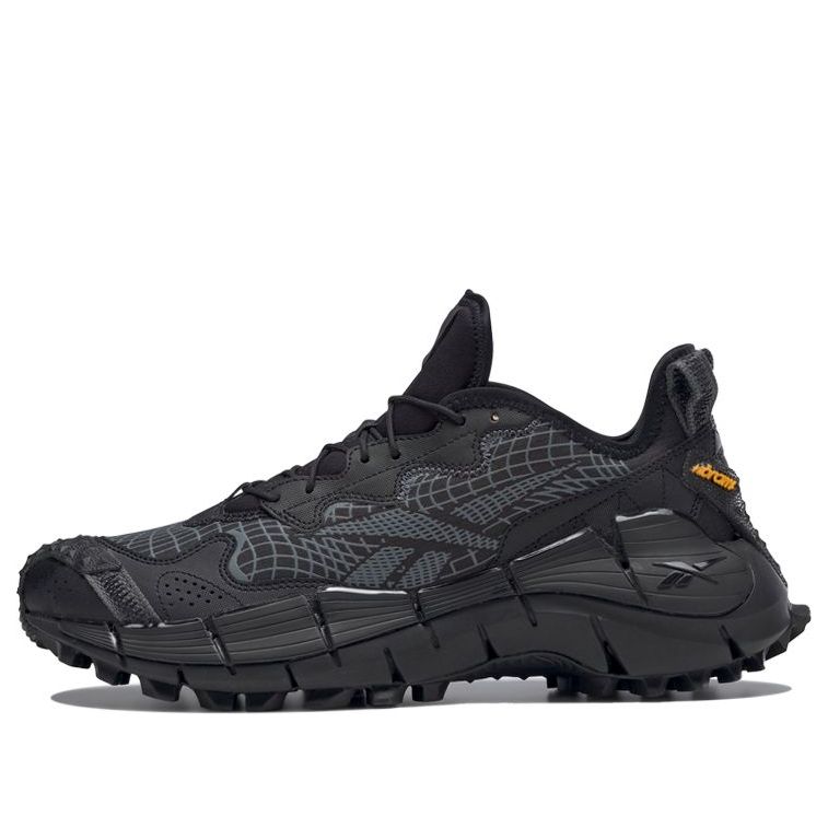 

Кроссовки Reebok Zig Kinetica II Edge' Black Pure Grey', черный