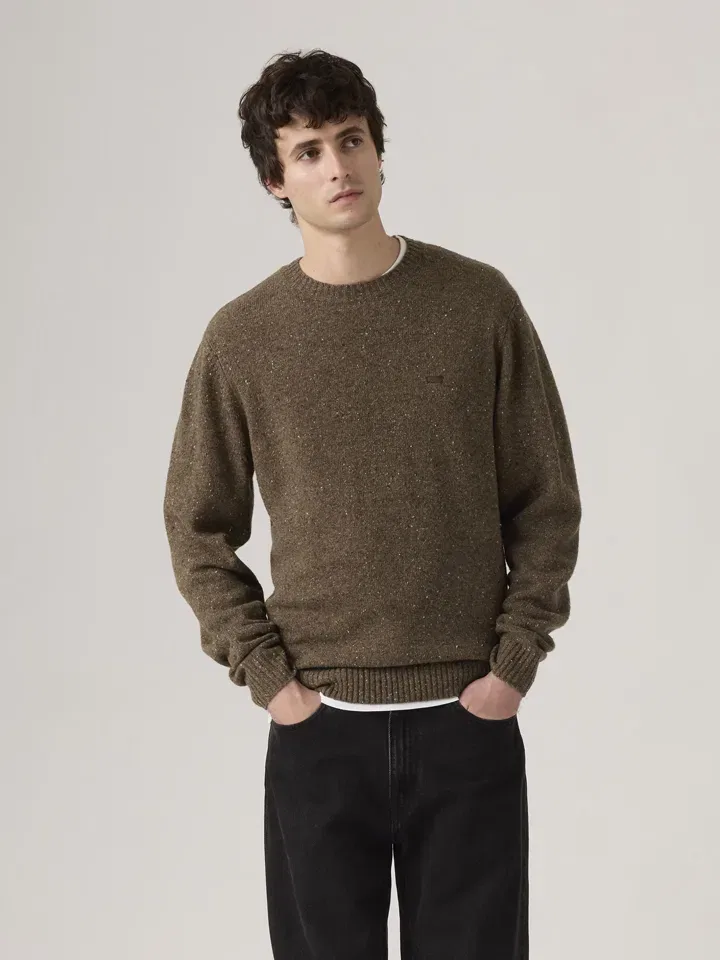 Мужской пуловер свободного кроя Levi's, Light Brown