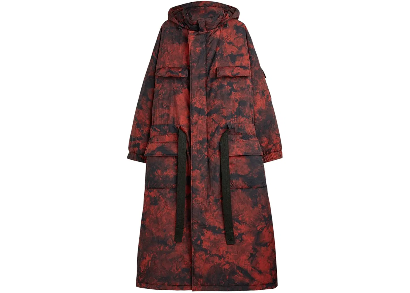 Мужская куртка-парка с принтом Y-3 Aop Padded Hooded Parka Adidas, Multicolor