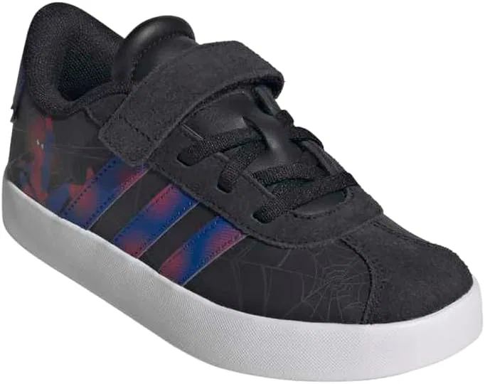 Детские кроссовки для мальчиков с принтом Pixar Toy Story adidas, Black/Team Royal Blue/Violet/Spider-Man — фото 4