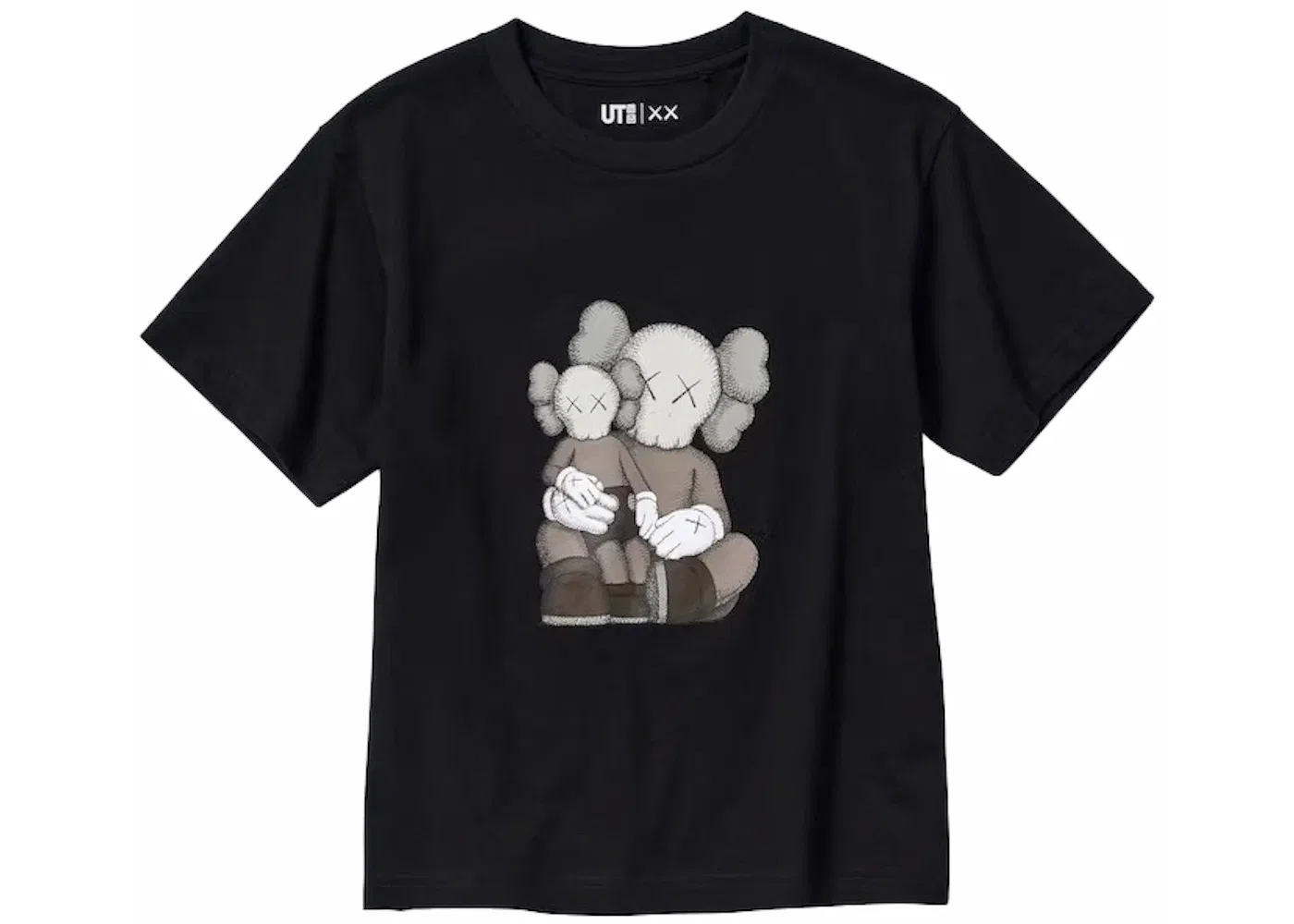 Детская футболка с принтом T-shirt (Asia Sizing) KAWS, Black