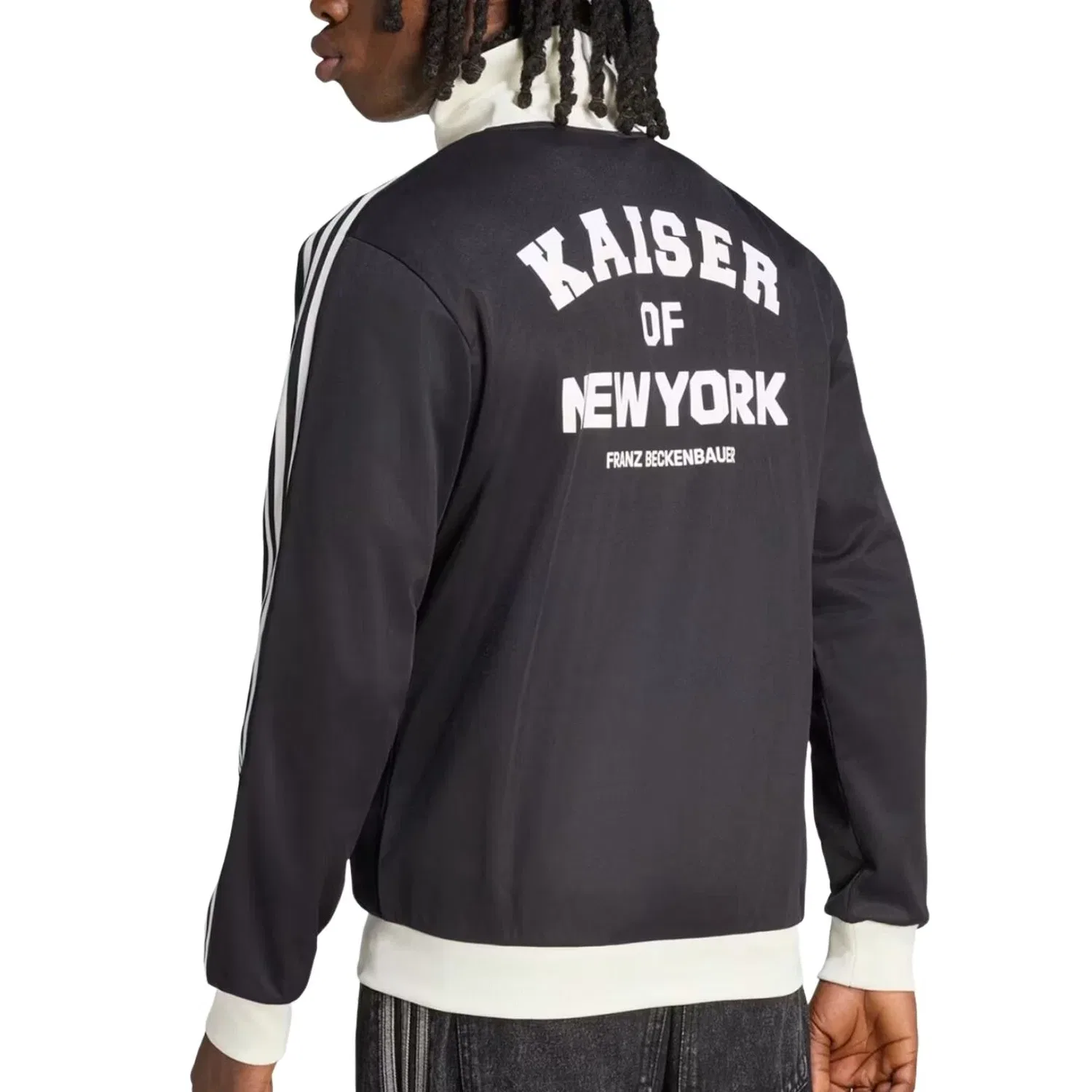 Мужская куртка с длинным рукавом Adidas x Beckenbauer WC26 OG Track Jacket, черный — фото 3