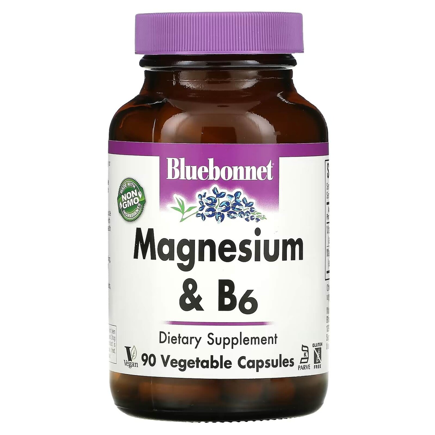 

Магний и B6 Bluebonnet Nutrition, 90 капсул