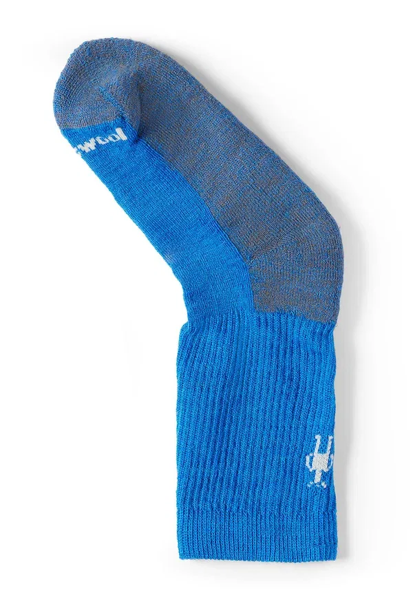 Носки для похода Breathable Hike light cushion crew Smartwool, Laguna Blue, голубой — фото 2