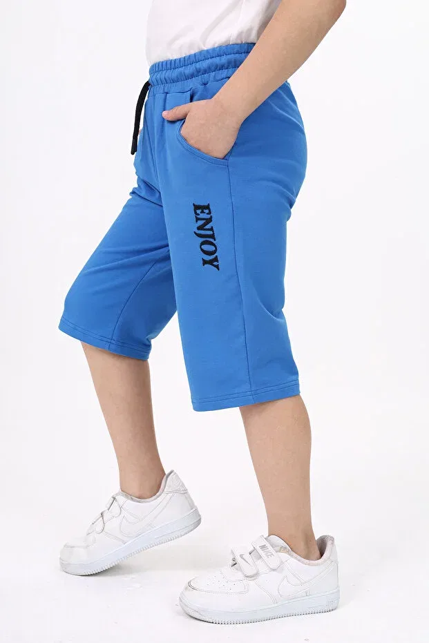 Детские шорты для мальчиков с принтом Capri Pants Toontoy, Saks — фото 2