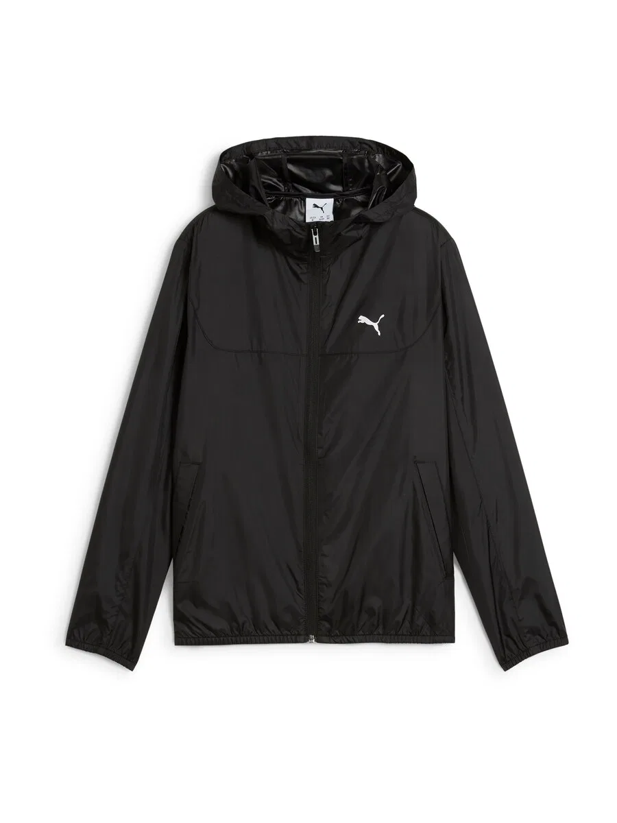 Спортивная куртка PUMA 'Essentials' черного цвета
