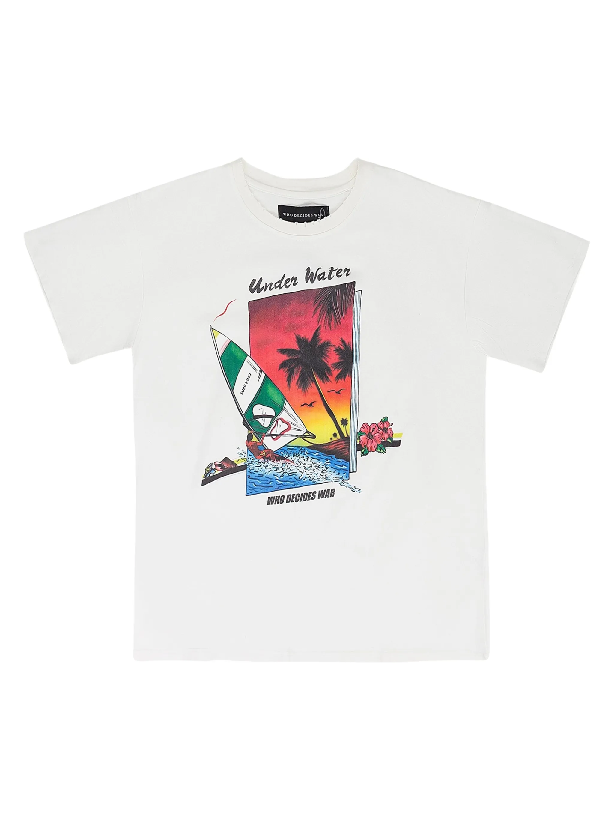 

Футболка St Lucy Who Decides War, белый