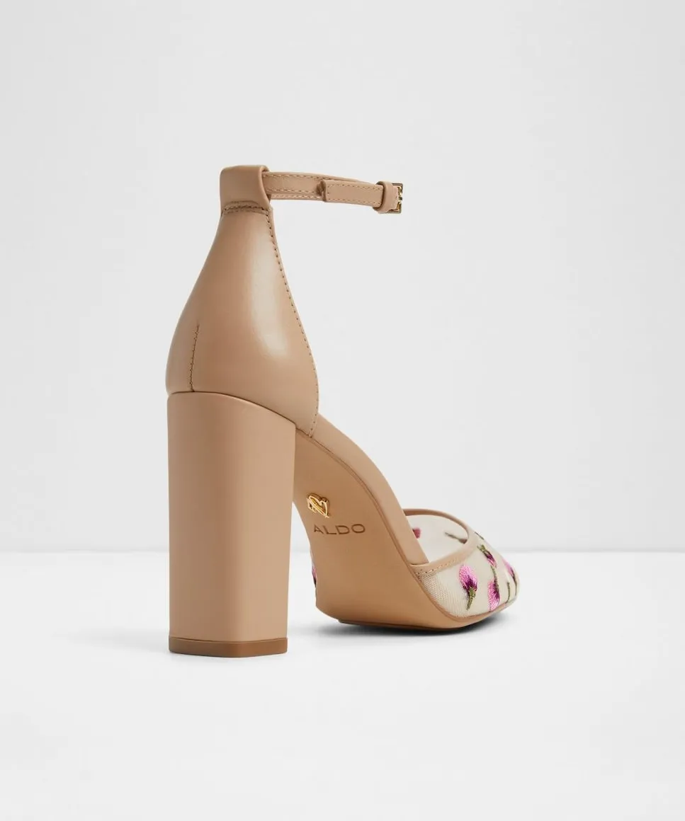 Женские туфли-лодочки с острым носком Aldo, бежевый — фото 2