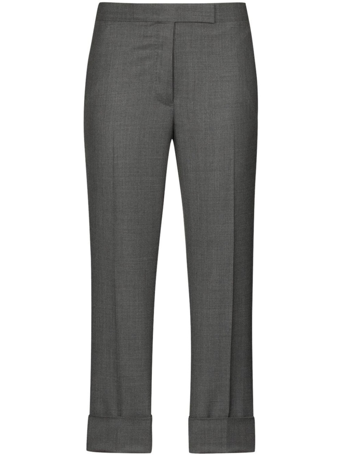 

Thom Browne укороченные брюки кроя слим, серый