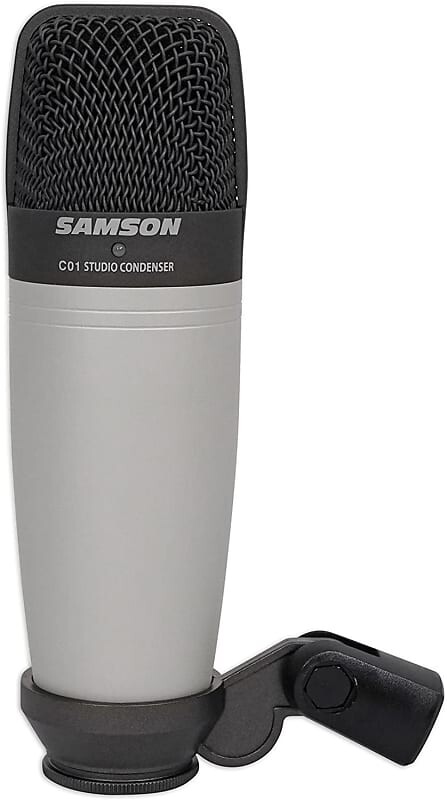 

Конденсаторный микрофон Samson C01 Large Diaphragm Cardioid Condenser Microphone