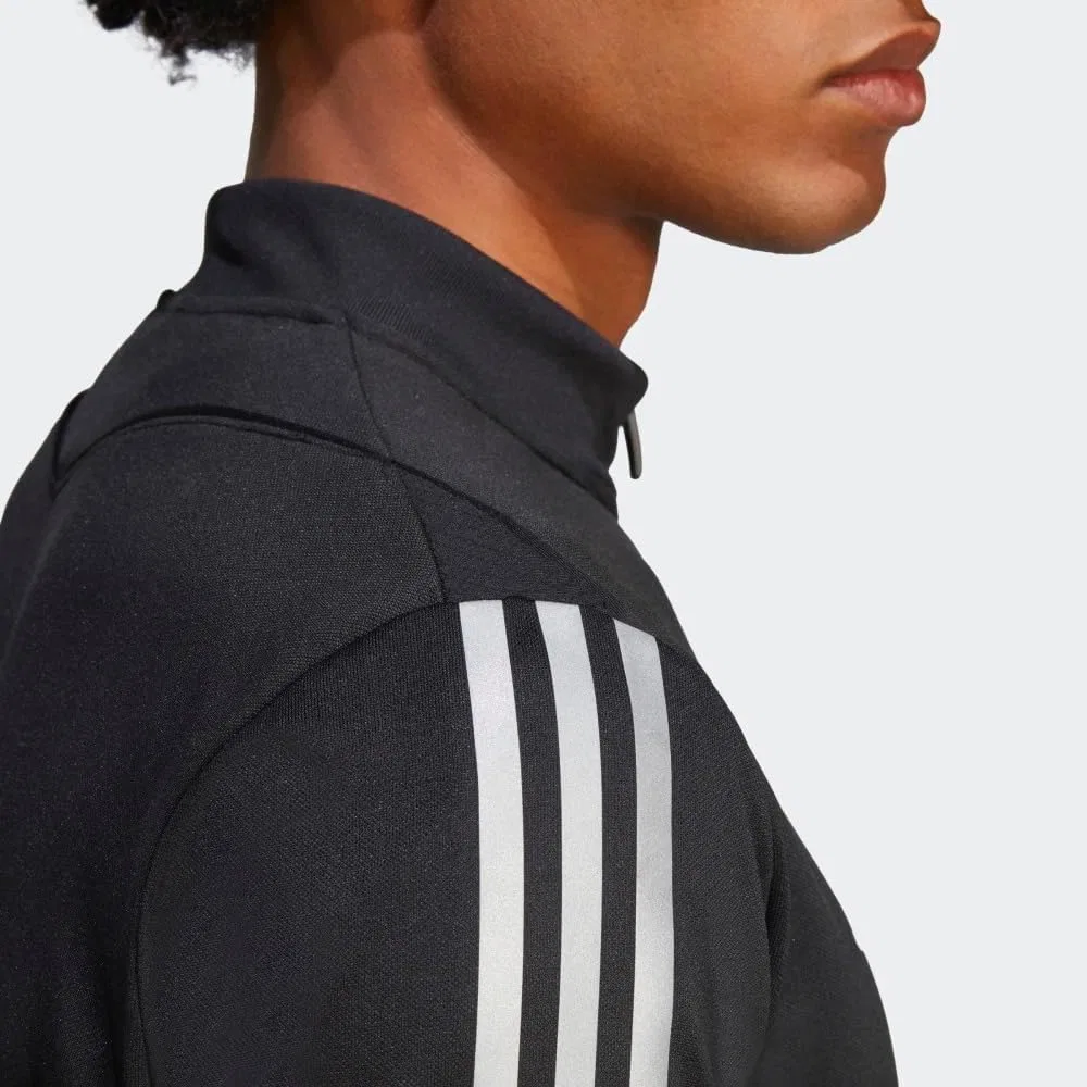 Тренировочная куртка adidas, Black/Reflective Silver — фото 3