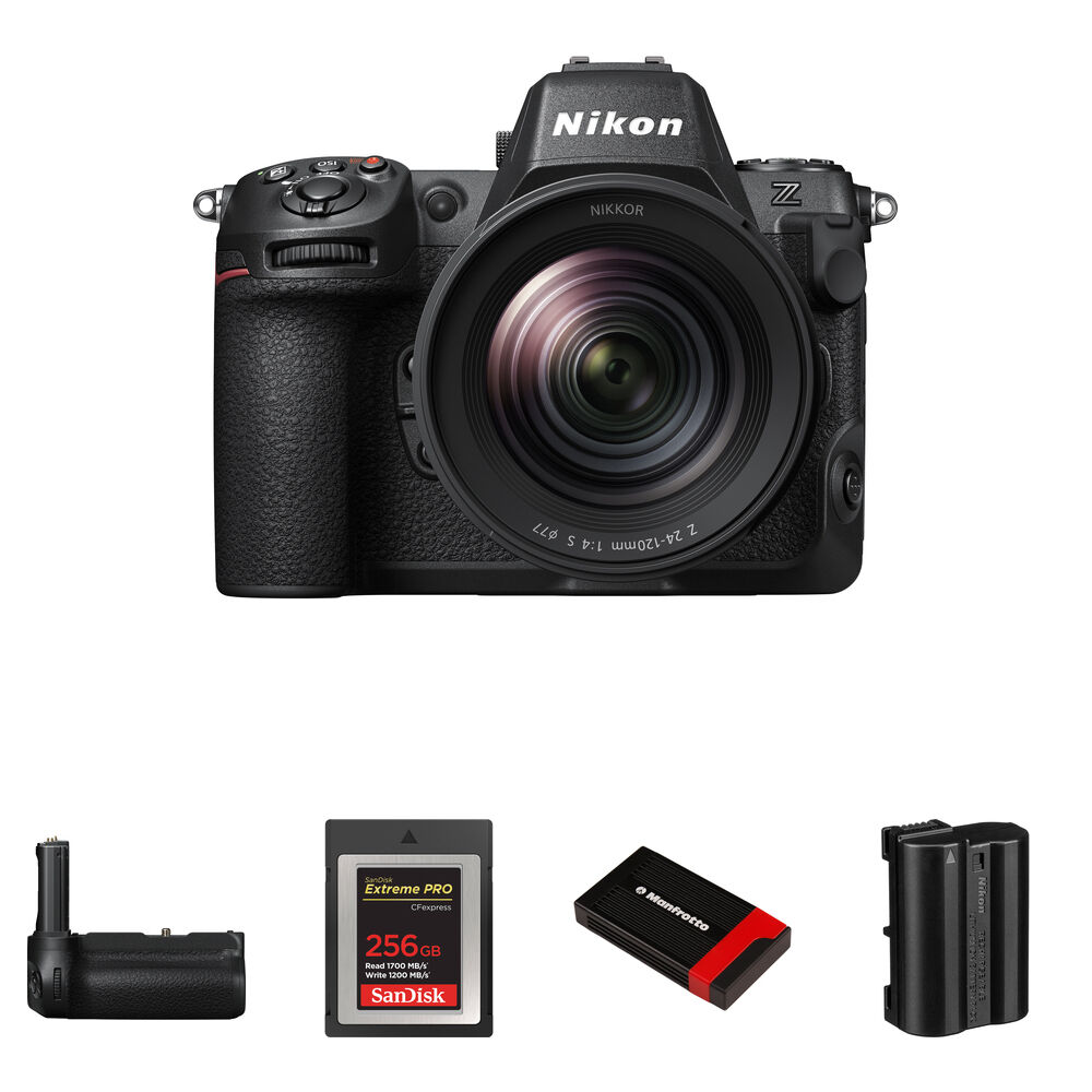 

Беззеркальная камера Nikon Z8 Mirrorless Camera with 24-120mm f/4 Lens and