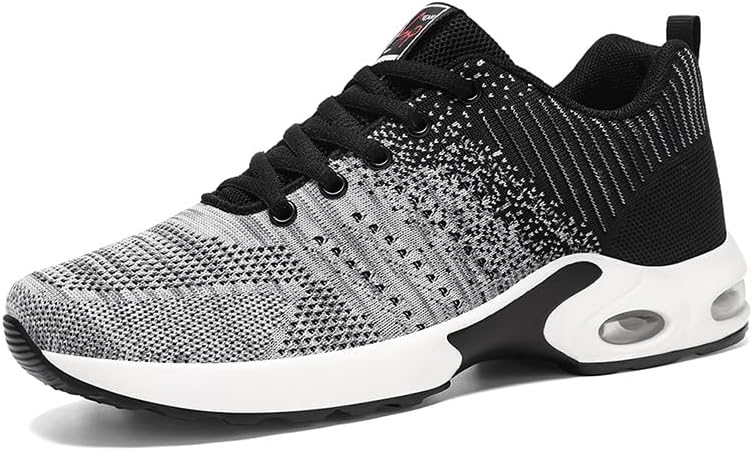 

Мужские кроссовки для бега 2025 года, легкие, дышащие, с мягкой подошвой, спортивные кроссовки, повседневные сетчатые спортивные обувь для активного отдыха на улице Generic, серый